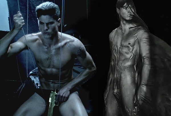 Evandro Soldati male model Lady Gaga Alejandro nude naked penis