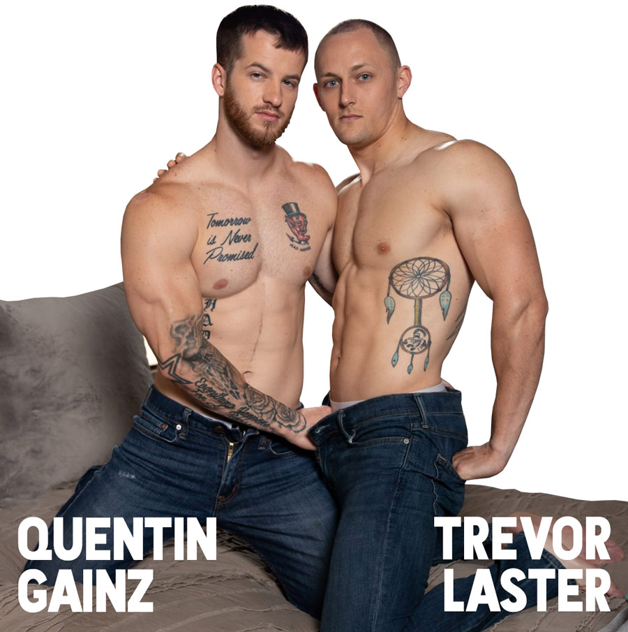 gay porn stars quentin gainz and trevor laster